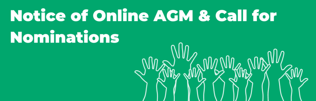 Notice of Online-AGM & Call for Nominations