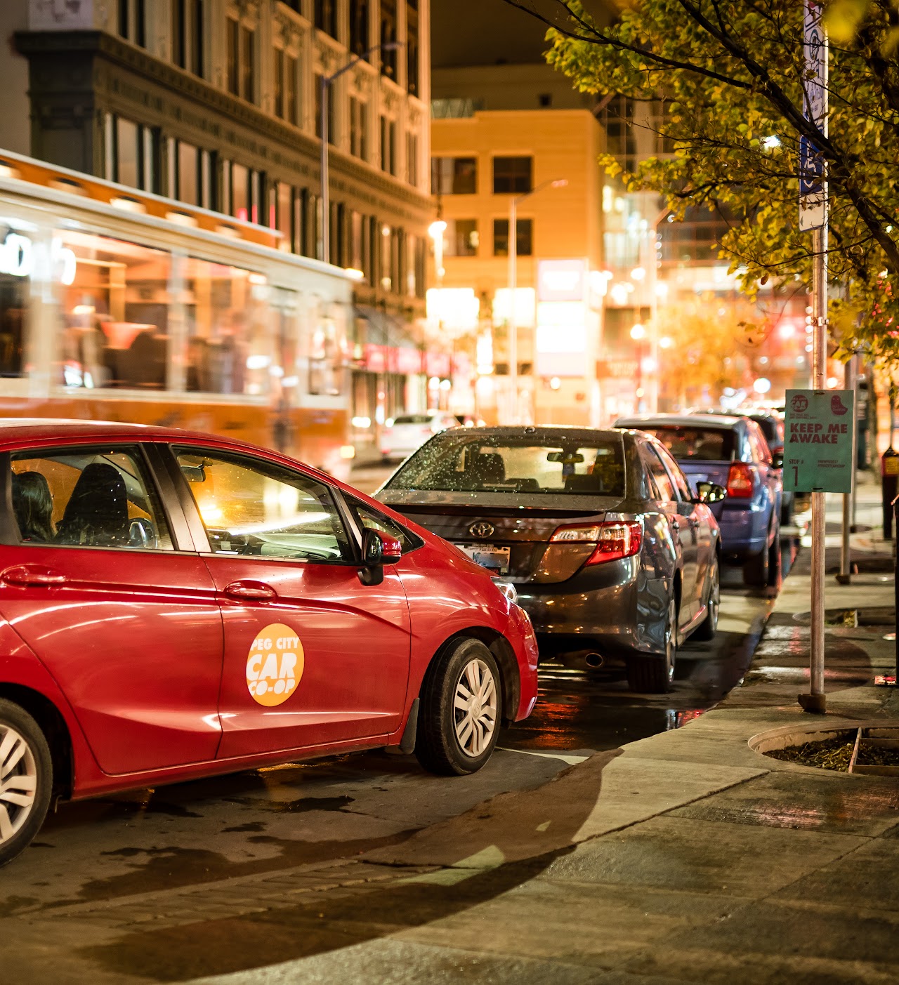 What if another vehicle is parked where my Peg City car should go?