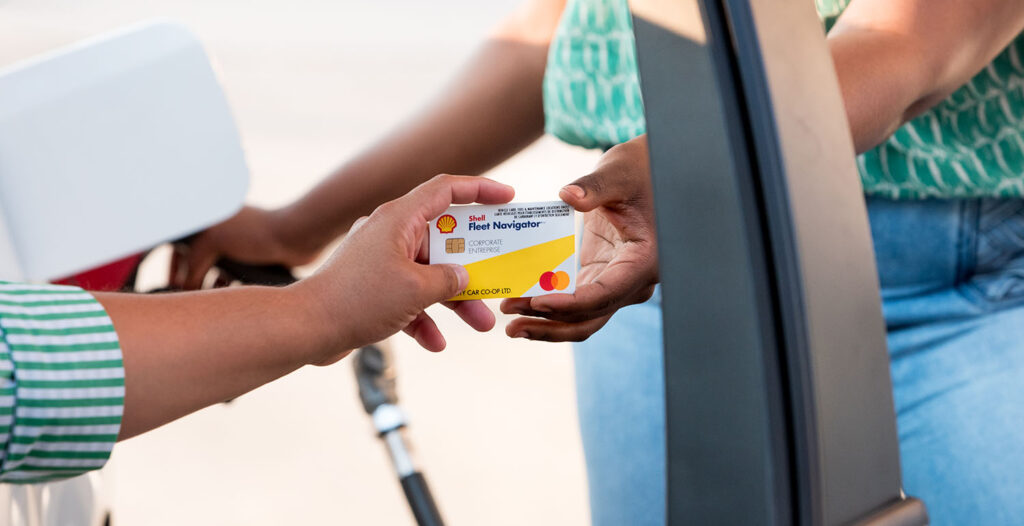 How to fuel a Peg City vehicle with one of our Shell fuel cards